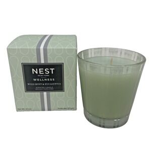 NEST New York Wild Mint & Eucalyptus Single Wick Candle 4.5 oz | New in Box